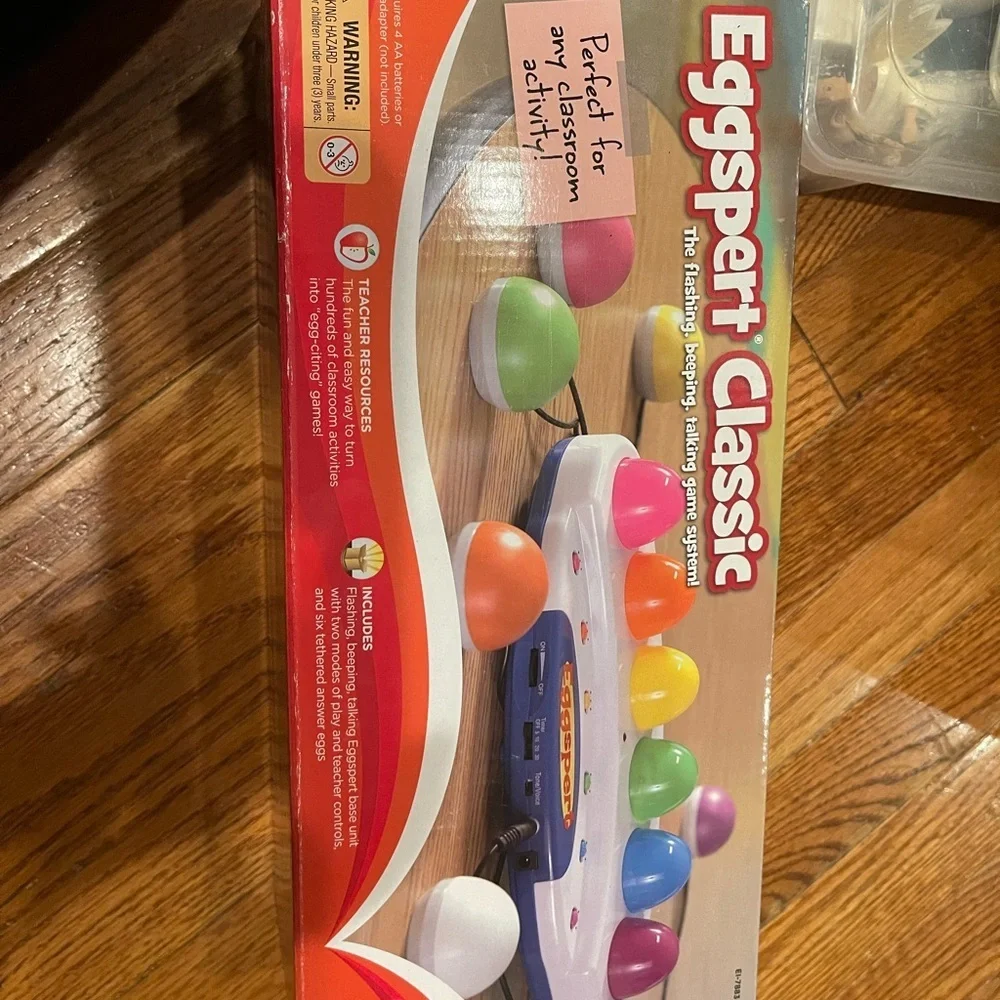 Eggspert Classic Educational Insights Classroom Buzzer Game New